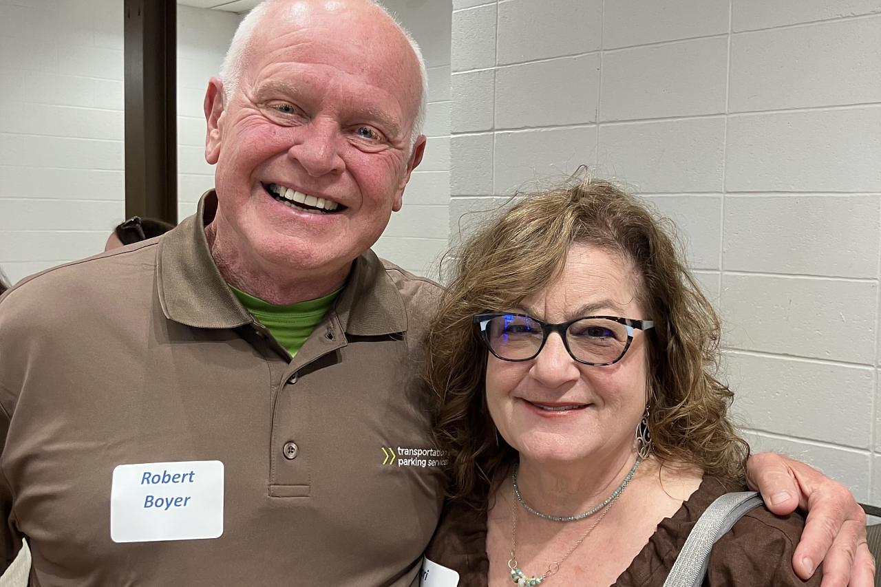 Bob Boyer and Lori Gallagher Anderson