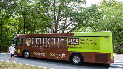 Lehigh Bus parked at Mountaintop